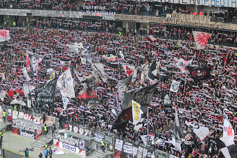 Freude bei den Eintracht-Fans