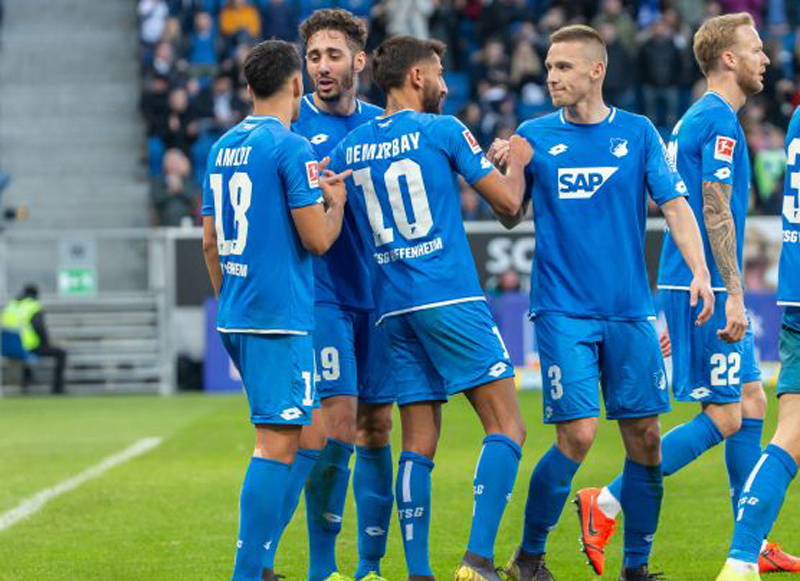 Vierfacher Torjubel gab es am 28. Spieltag für die Hoffenheimer in Augsburg