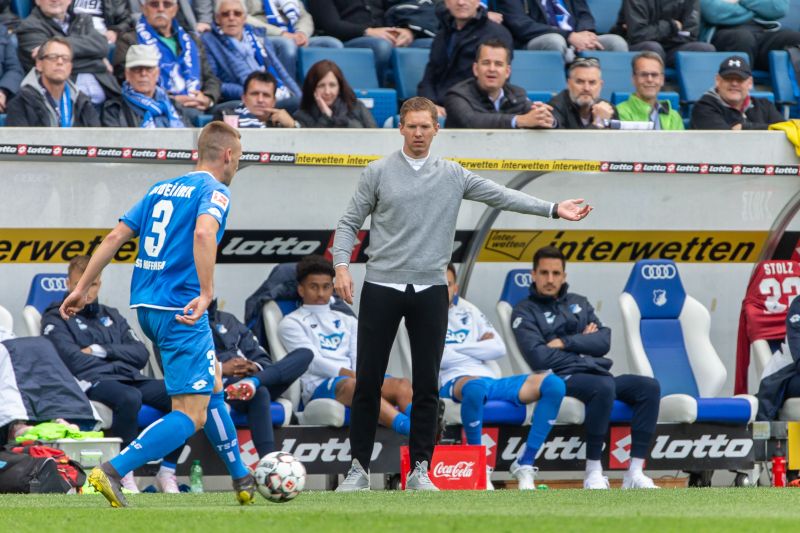 Für Julian Nagelsmann steht gegen Bremen das letzte Heimspiel als Hoffe-Coach bevor