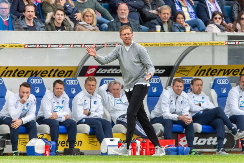 Julian Nagelsmann bestreitet am Samstag gegen Werder Bremen sein letztes Heimspiel als Trainer der TSG Hoffenheim