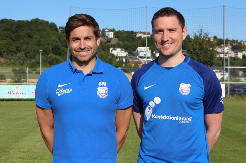Trainerteam 2. Ma.: Münch (li.) und Altmann