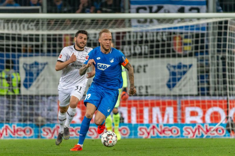 Duell Kevin gegen Kevin! Hoffenheims Vogt möchte auch am Samstag Bayer-Stürmer Volland hinter sich lassen