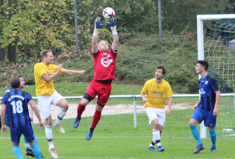 SV-Keeper Romig fängt sicher