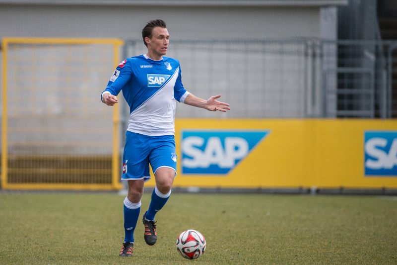 Mann im TSG-Dress aktiv