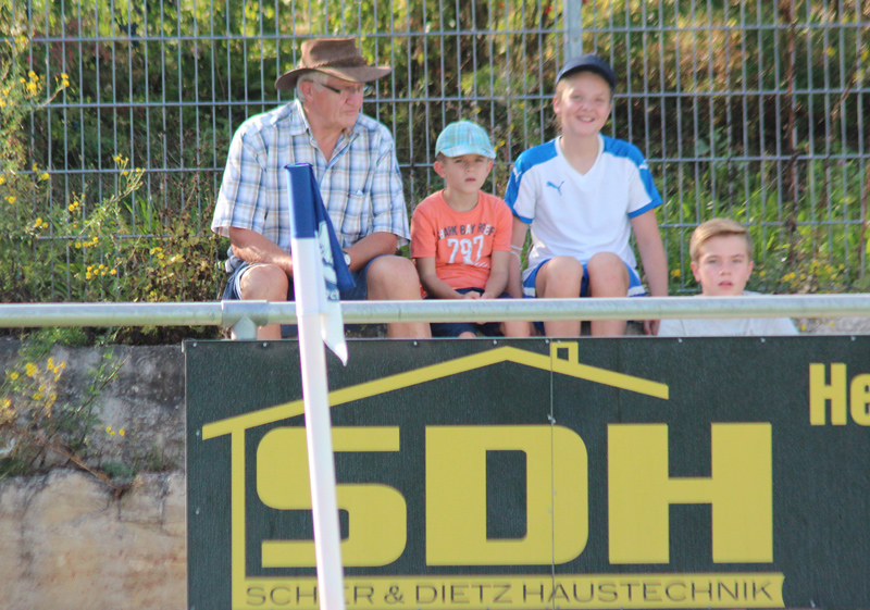 Hegers kleiner privater Fanclub