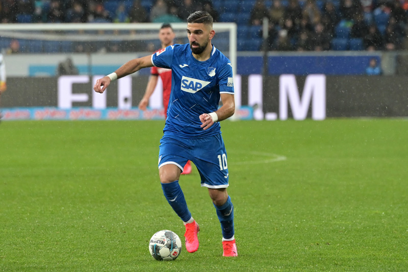 Munas Dabbur erzeilte den zwischenzeitlichen 1:1-Ausgleich für die TSG, ansonsten hatte er gegen Berlin nicht seinen besten Tag.