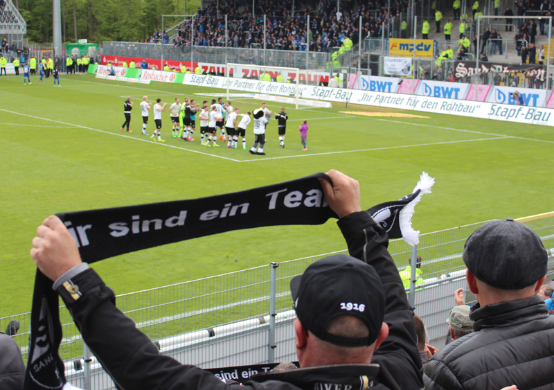 Rückblick 2017: Sandhausen feiert den 4:0-Derbysieg über den KSC