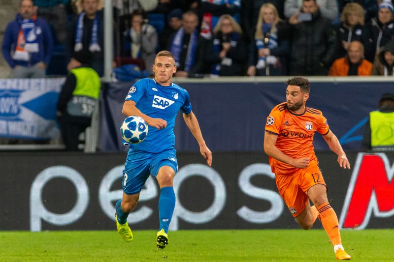 Hoffenheims Pavel Kaderabek, hier im Champions League-Spiel gegen Olympique Lyon, fordert gegen Molde FK eine ähnlich starke Leistung wie zuletzt gegen Dortmund