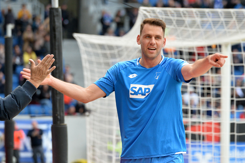 Adam Szalai möchte gegen die TSG im Mainzer Dress im einer guten Leistung überzeugen