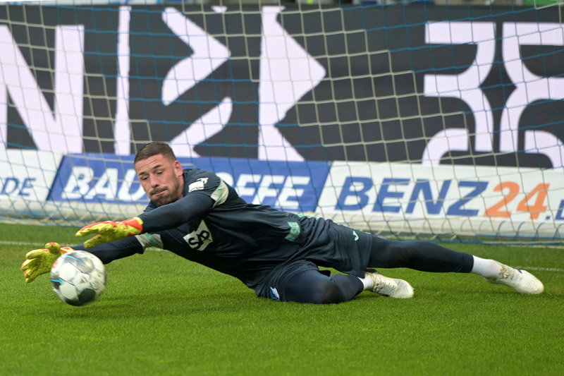 Pentke wird in den letzten beiden Saisonspielen Stammkeeper Baumann im Hoffenheimer Tor ersetzen