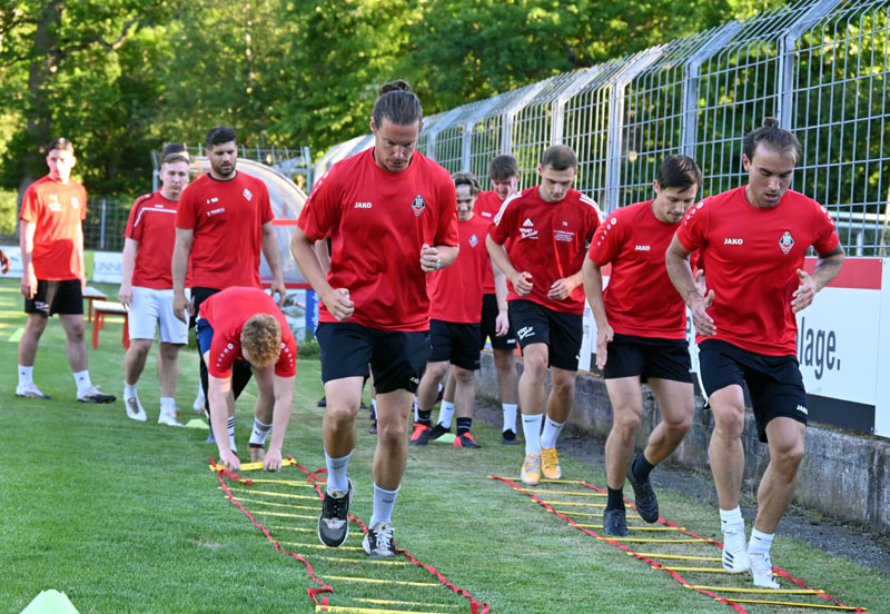 Trainingsaufgalopp bei Verbandsligist VfB Eppingen