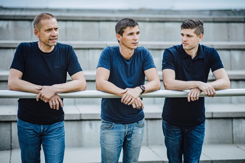 In den Workshops profitieren Vereine von der langjährigen Expertise der Anpfiff-Experten: Von links: Matthias Born, Markus Gaber und Hannes Heist