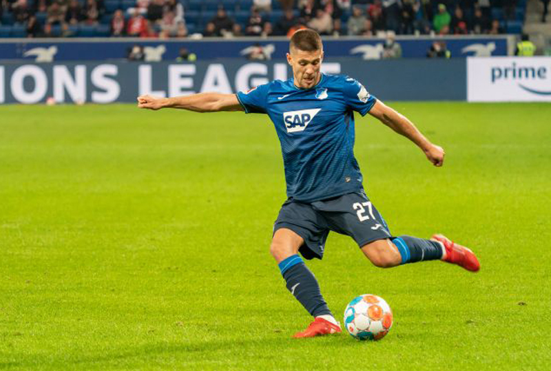 Kramaric erzielte mit einem 4. Saisontreffer den 2:1-Siegtreffer für Hoffenheim.