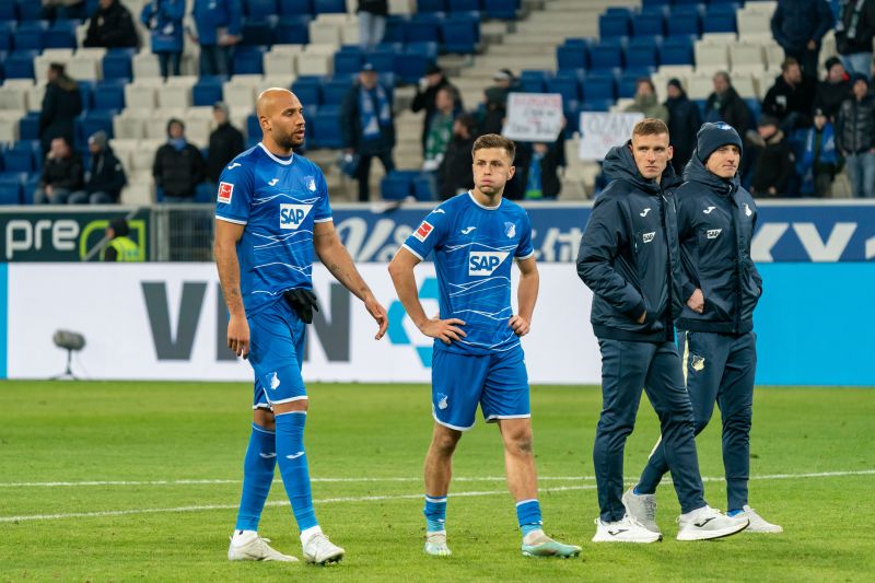 Ratlose Blicke bei den Hoffenheimern nach der jüngsten 1:4-Heimniederlage gegen Mönchengladbach