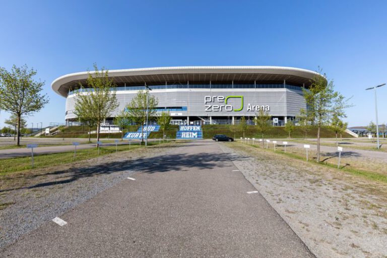 Die PreZero Arena wurde als erstes europäisches Stadion vom TÜV als Zero Waste Arena ausgezeichnet